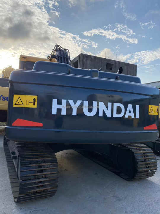 Best selling hyundai220 used crawler hydraulic excavator earthmoving
