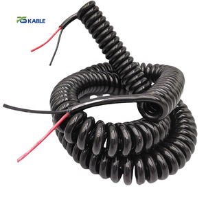 OEM venta al por mayor de fábrica 2 3 4 5 6 7 8 Core PVC PUR resorte de alambre en espiral <span class=keywords><strong>Cable</strong></span> en espiral - Product Image 2