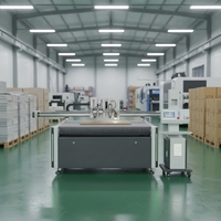 Machine de découpe numérique CNC à plat pour autocollants PVC, carton et boîtes – Traceur de découpe