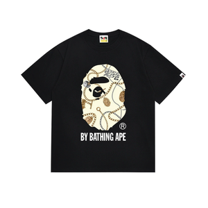 Camiseta de Manga Corta para Hombre, 100% Algodón, Antiarrugas, Estampado Digital, Cuello Redondo, Corte Regular, Estilo Urbano, <span class=keywords><strong>Precio</strong></span> Bajo - Product Image 4