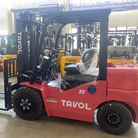 Chariot élévateur électrique 3 tonnes, chariot élévateur à batterie pour entrepôt et conteneurs