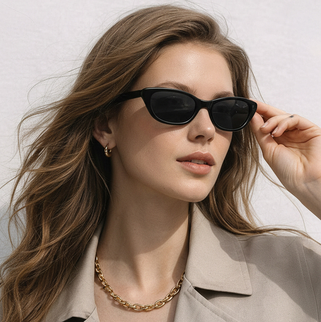 Wholesale Custom Printed Polarized Sunglasses UV400 Unisex PC Frame Fashion Vintage Style Women Men Sunglasses Manufacturer
