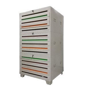 Armoire de rangement plate en acier pour plans et cartes, équipement de bureau et scolaire - Product Image 2