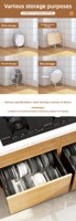Égouttoir à vaisselle moderne et minimaliste en métal sur pied pour l'organisation de la cuisine – Indispensable pour le rangement et le nettoyage des bols, assiettes et plateaux
