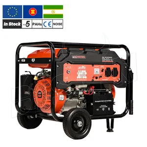 Supplier Generator 7kw 7.5kw 8kva 9kva Petrol Generator 4 Stroke Autostart Generating Equipment Factory