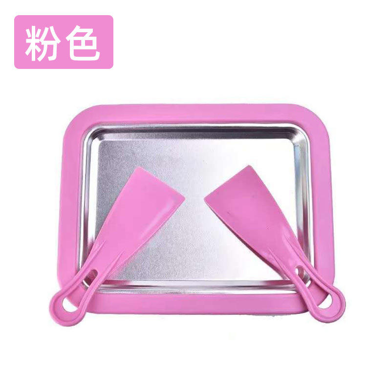 แผ่นสแตนเลสสตีล 304 ทรงสี่เหลี่ยมขนาดเล็ก สีชมพู