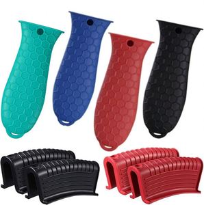 Ensemble de protège-poignées de casserole en silicone antidérapant, souple, anti-brûlure, résistant à la chaleur, isolation thermique pour ustensiles de cuisine, nouveau set combiné - Product Image 1