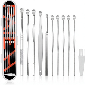 4 in 1 Smart Visual Ear Wax <b>Removal</b> Tool Set With Camera Stainless Steel Ear Cleaner Kit Portable Storage <b>Box</b> - Product Image 4