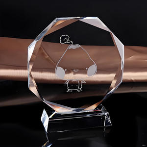 Atacado Transfronteiriço China: Suprimentos para Artesanato em Cristal, Vidro Branco Liso para Modelagem, Ornamentos de Cristal Artificial Modelo X111, Troféus - Product Image 3