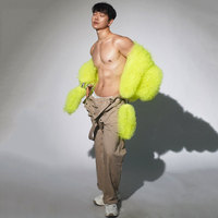 ELITES Cape de fête pour femmes et hommes, tenue de carnaval, vêtements de spectacle de drag show, vêtements de scène, vêtements de danse exotique