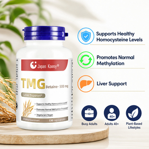Fabricante de Suplementos de Betaína TMG de Marca Privada Shecome, 500 mg, Apoyo Hepático para Adultos, Cápsulas de Betaína TMG - Product Image 3