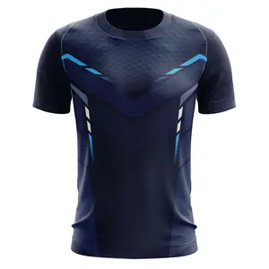 High Quality Men Custom Design 100% Polyester Sublimation T Shirts Blank