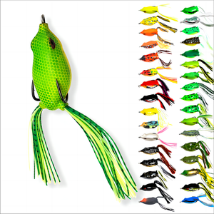 leurre de pêche Topwater de grenouille de crochet Tunisia
