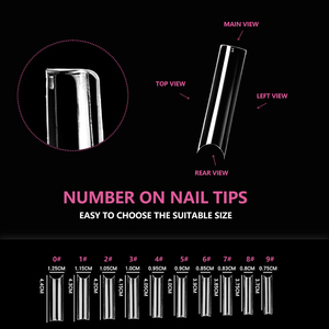 JIEYU PMMA/ABS <span class=keywords><strong>Uñas</strong></span> Postizas Personalizadas Hechas a Mano, Envío Directo, <span class=keywords><strong>Uñas</strong></span> <span class=keywords><strong>de</strong></span> Cobertura Completa Transparentes, Extensión <span class=keywords><strong>de</strong></span> <span class=keywords><strong>Uñas</strong></span> Larga para Principiantes y Entusiastas <span class=keywords><strong>de</strong></span> las <span class=keywords><strong>Uñas</strong></span> - Product Image 4
