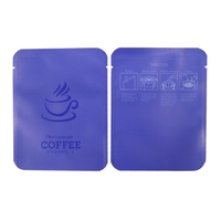 Sachet 3 côtés filtre goutte à goutte instantané sac d'emballage de café feuille d'aluminium