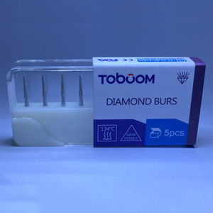 Đầu mài kim cương nha khoa Toboom, vật tư y tế, bao bì mới, sản phẩm đánh bóng nha khoa, kim loại điện, Thượng Hải, chứng nhận CE, bảo hành 3 năm - Product Image 4