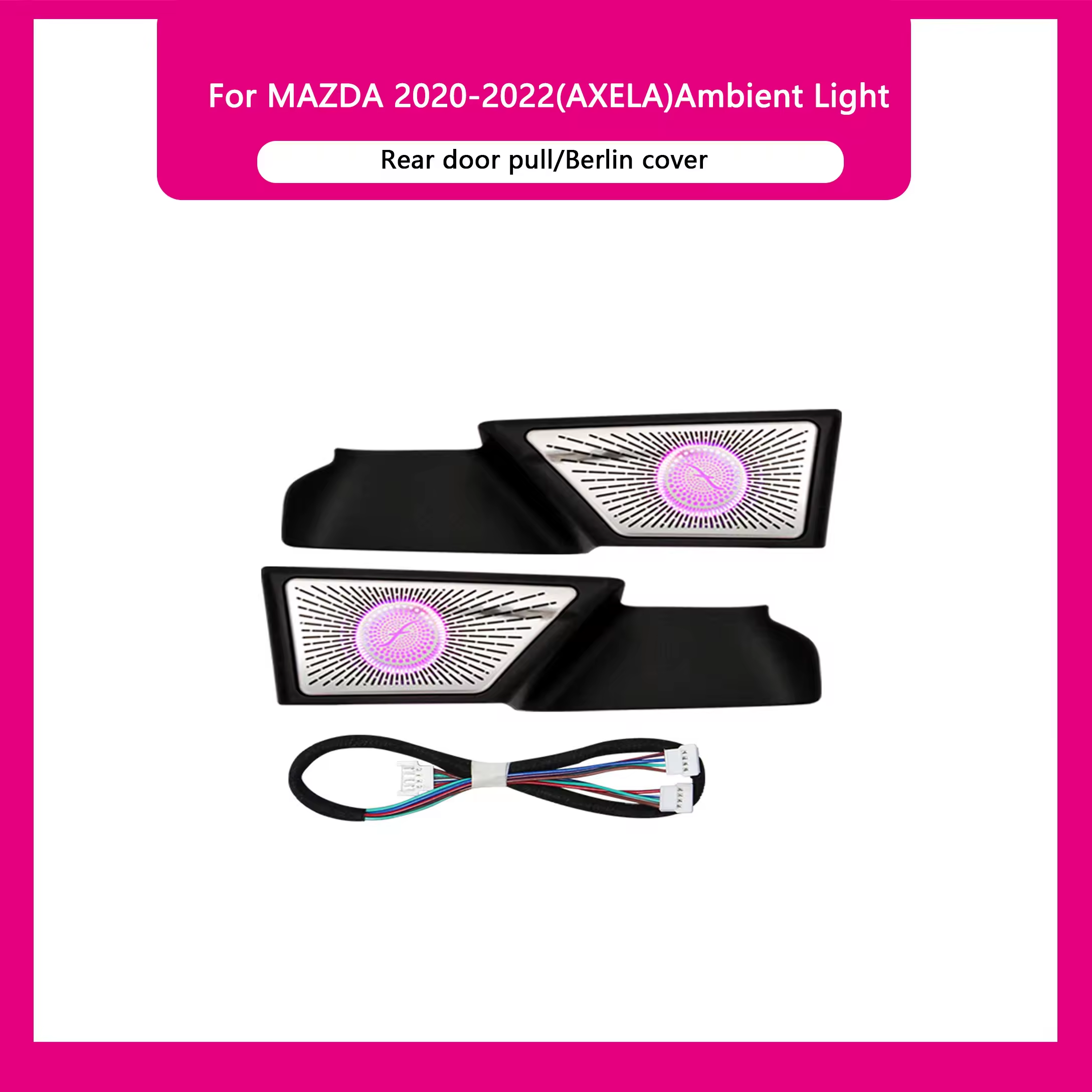 Poignée de porte arrière/couvercle Berlin