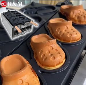Machine à gaufres en forme de Crocs 2026, équipement pour faire des gaufres en forme de pantoufles, machine à cônes à gaufres en forme de Crocs pour les entreprises - Product Image 1