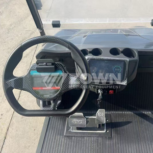 Carrito de Golf Eléctrico de 5-6 Plazas, Peso en Vacío de 400-500 kg, Velocidad Máxima de 30-50 km/h, Vehículo Utilitario Resistente para Transporte en Villas y Zonas Turísticas - Product Image 3