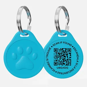 Custom Cheap Durable QR Code Pet Dog ID Tag
