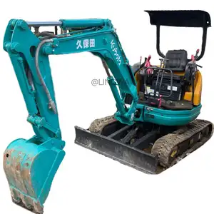 High-quality Japan used small excavators Kubota 20 kubota u-20-3s small digging machine and Hydraulic Crawler Excavator