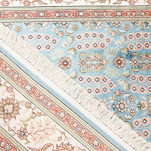 Tappeto in seta persiana 137x198cm fatto a mano Vintage Melbourne Dubai in stile orientale <span class=keywords><strong>per</strong></span> adolescenti - Product Image 6