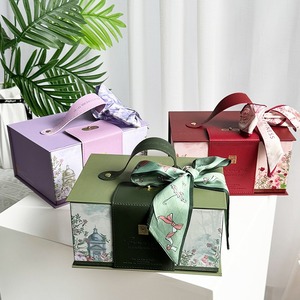 <span class=keywords><strong>Caja</strong></span> <span class=keywords><strong>de</strong></span> Regalo Personalizada para Recuerdos <span class=keywords><strong>de</strong></span> Boda <span class=keywords><strong>con</strong></span> Asa, Material Reciclable, <span class=keywords><strong>Caja</strong></span> <span class=keywords><strong>de</strong></span> Papel para <span class=keywords><strong>Dulces</strong></span>, Chocolate, <span class=keywords><strong>Caja</strong></span> <span class=keywords><strong>de</strong></span> Regalo <span class=keywords><strong>de</strong></span> Lujo Ligero para Regalos - Product Image 4