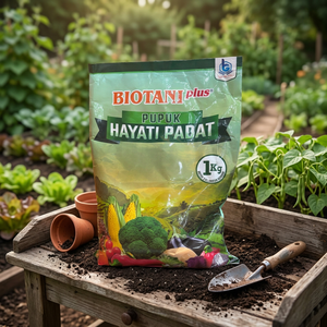 Biotani Plus Organic Fertilizer 1Kg Powder Microbial <b>Soil</b> Amendment for <b>Vegetable</b> Garden Agriculture Use - Product Image 1