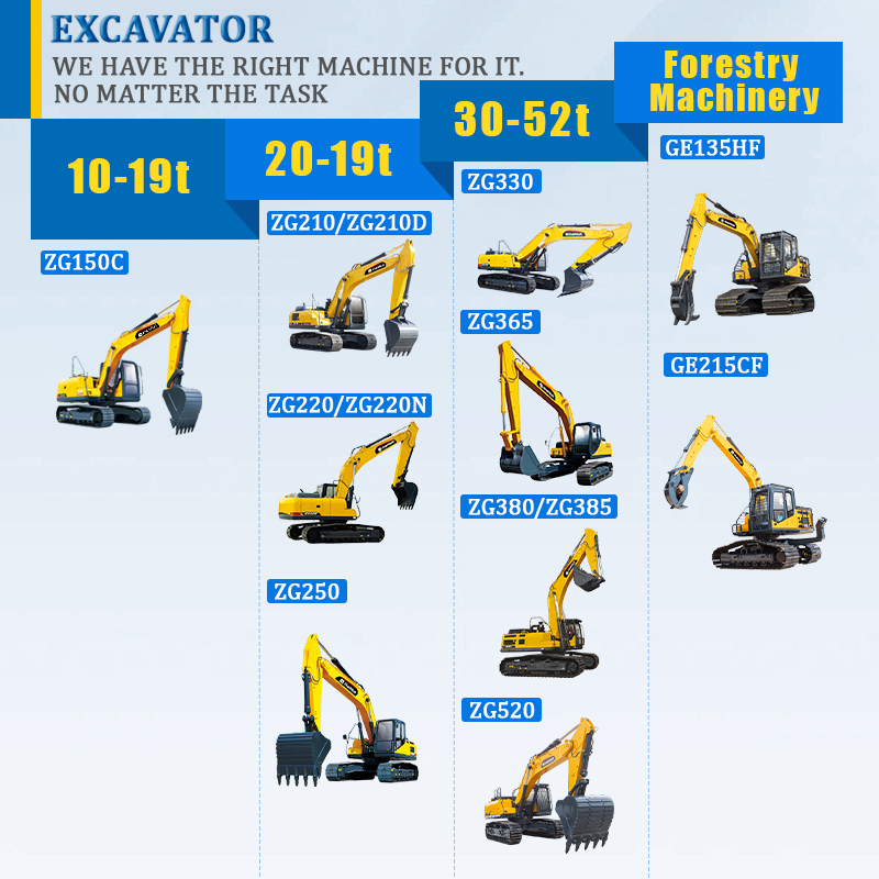 suny excavator new