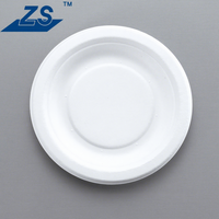 Assiettes en papier jetables HD en gros, robustes, écologiques, biodégradables, pour mariages et dîners
