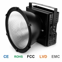 Projecteur LED 50000lm 500W IP66 en aluminium SMD, super lumineux, longue portée, 2000K, 240V AC, pour terrain de futsal, stade