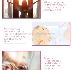 Fabricante suministro Herbal Rose Body Spray 180ml orgánico antipicazón desodorante extracto de rosa Control de aceite piel tranquila para mujeres diario - Product Image 5