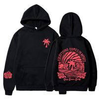 Pull à capuche imprimé pour femme, taille européenne, nouvelle collection printemps 2025, manches tombantes, motif de poursuite du soleil