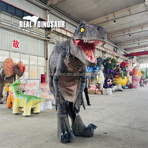 ウォーキングリアルスーツ大人隠し脚恐竜コスチュームラプターコスチューム - Product Image 4