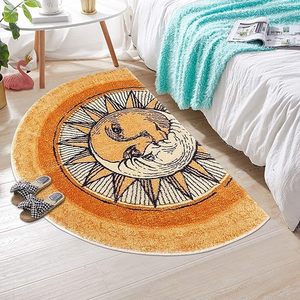 <span class=keywords><strong>Tapis</strong></span> d'intérieur antidérapants en fausse cachemire fabriqués à la machine, style bohème tribal moderne pour salon, chambre à coucher, entrée - Product Image 6