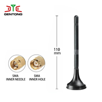 Antenne de voiture verticale 4G LTE magnétique à gain élevé personnalisée 10dBi omnidirectionnelle étanche pour WiFi 2.4/5GHz avec ventouse pour véhicule