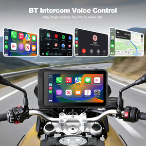 Portátil IP67 DVR 5 pulgadas Carplay Android Auto HD IPS pantalla motocicleta GPS navegación inalámbrica TPMS - Product Image 4