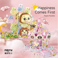 MoYu Mini Block Jouet de construction éducatif Micro blocs en plastique ABS pour les 2-7 ans DIY