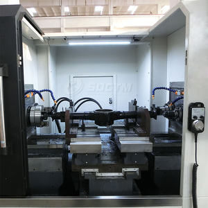 Flat Bed CNC Combination <strong>Mill</strong> <strong>End</strong> Face Drill Center Hole Machine ZK8208-600 Facing and Centering Hole Machine - Product Image 6