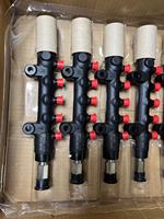 Conjunto de riel común de inyección de motor de combustible diésel genuino Original 8C1Q-9D280-AA 8C1Q9D280AA LR006865 para Ford Transit