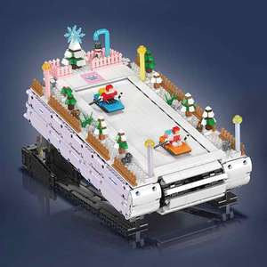 Mould King 10158 Ski Resort modelo ladrillos juguetes juego juguetes técnicos entretenimiento MOC bloques de construcción para niños - Product Image 4