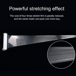 Film étirable transparent haute brillance, extra épais, de qualité industrielle, renforcé, pour déménagement et emballage de palettes - Product Image 4