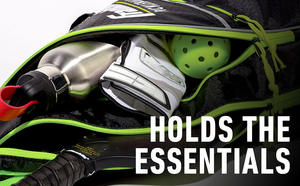 กระเป๋าสะพายข้างกีฬาแบบกันน้ำสำหรับผู้ชายและผู้หญิง สำหรับใส่ไม้พิคเคิลบอลและเทนนิส - Product Image 4