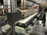 Machine semi-automatique de fabrication de sacs en polyéthylène et nylon pour déchets, machine de fabrication de sacs en plastique polyéthylène pour déchets