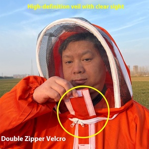 Peralatan pelindung dari lebah, tebal Anti-Stinging pakaian penjaga lebah Anti-Bee untuk pertemuan madu terhubung dengan Bee - Product Image 3