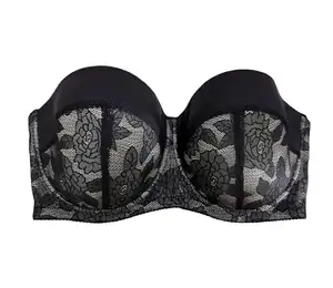 África do Estilo Big Meia Xícara Bra Lingerie Para Mulheres de Seios Grandes