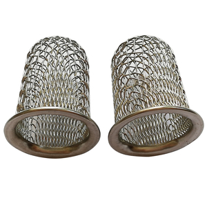 SS 304 dệt lưới bát hình nắp lọc nhà sản xuất chuyên nghiệp bọc cạnh nắp lọc - Product Image 3