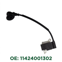 وحدة إشعال جديدة 1142 400 1302 تناسب منشار STIHL MS462، قطعة غيار إشعال عالية الجهد تحل محل 1142-400-1302