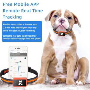 Localisateur <span class=keywords><strong>GPS</strong></span> 4G <span class=keywords><strong>pour</strong></span> chiens et chats, suivi des animaux de compagnie en temps réel, trajectoire historique, batterie longue durée 850 mAh, compatible avec tous les colliers - Product Image 1