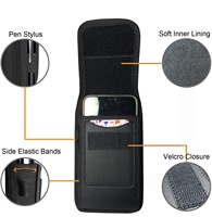 Étui de ceinture magnétique pour iPhone 18 17 16 SE 15 Pro Max 14 13 12 Xs X 11 XR avec porte-cartes intégré